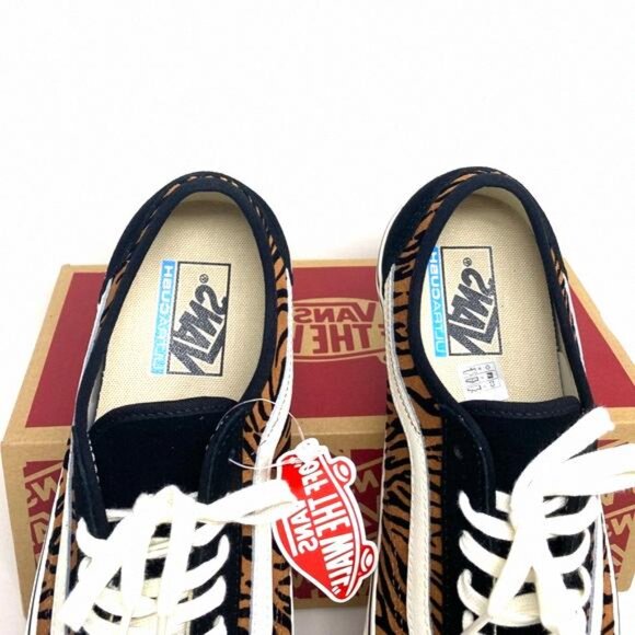 💖MEGA SALE💖VANS Women VN0A5HYR9ZY Style 36 Decon Brown Stripes Animal SF - Picture 5 of 11